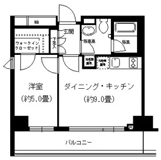 PORTO PARTIRE YOKOHAMA【2階】の間取り