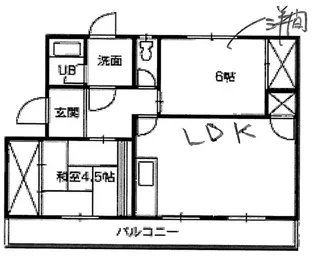 コンフォール操風【3階】の間取り