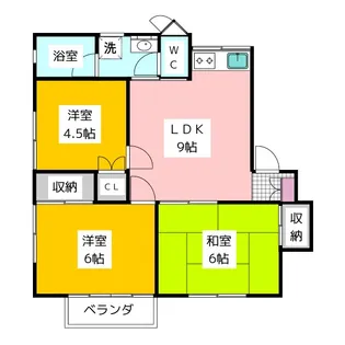 ノースサンライズ【2階】の間取り