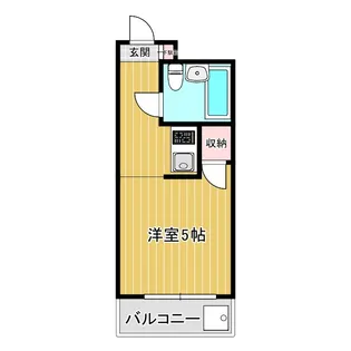 KYハイツ【1階】の間取り