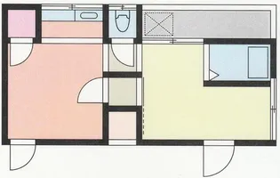 山本ハイツ【2階】の間取り
