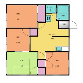マイメゾン【1階】の間取り