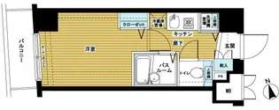 東京都新宿区市谷柳町【マンション】の間取り