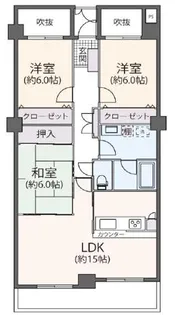 コートハウス千歳船橋【3階】の間取り