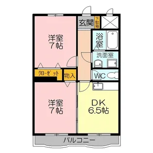 ソアニエIII【1階】の間取り