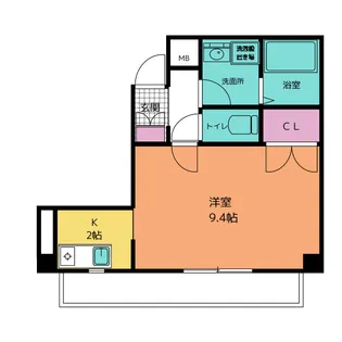 C&A【2階】の間取り