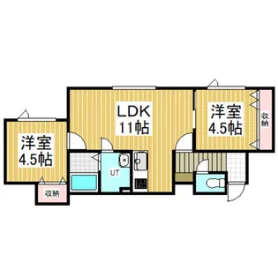 T. 7【1階】の間取り