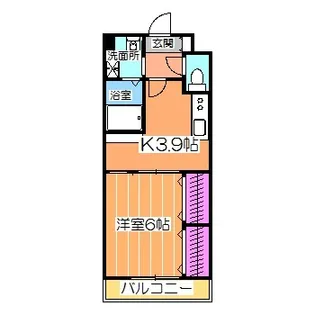 メゾンエクリュ【2階】の間取り