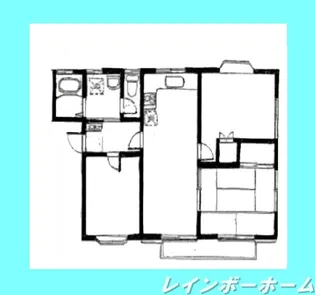 ルーミーボルタ【2階】の間取り