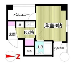 ブリーゼ茅ヶ崎【3階】の間取り