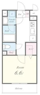 フィレール南千住【1階】の間取り