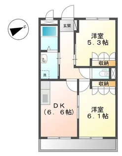埼玉県川口市大字安行西立野【マンション】の間取り