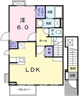 サン・ハーモニー【2階】の間取り