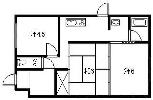 山梨県中央市東花輪【一戸建】の間取り