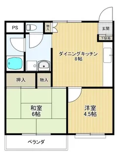 赤塚マンション【2階】の間取り