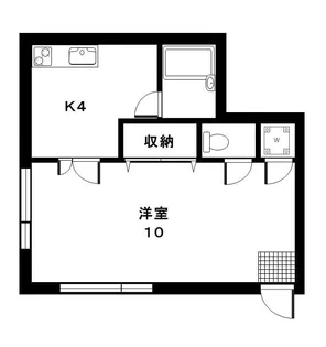 東京都品川区旗の台3【アパート】の間取り