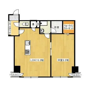 エリアス【7階】の間取り