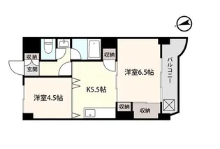 ニュー板橋ハイツ【5階】の間取り