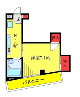 三浦ビル【3階】の間取り
