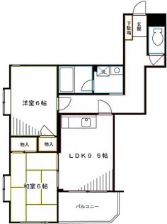 La吉祥寺【4階】の間取り