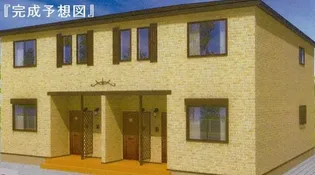 アルバ B【2階】の外観