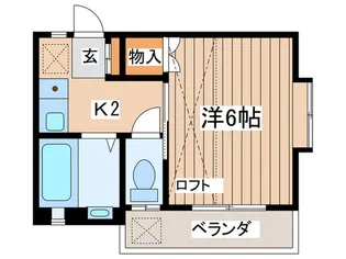 ハイム高橋【1階】の間取り