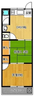 藤林マンション【2階】の間取り