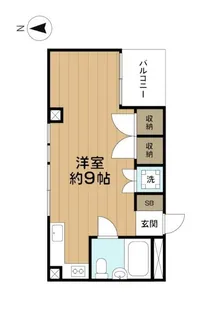 カクタス伊藤館【3階】の間取り
