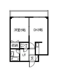 ナッツSPIRIT2【2階】の間取り