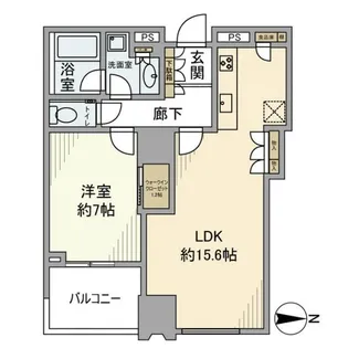 シティタワーズ豊洲ザ・ツイン サウスタワー【5階】の間取り