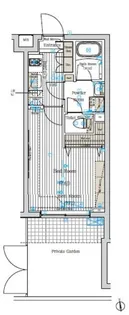 ブライズ祖師ヶ谷大蔵DUE【1階】の間取り