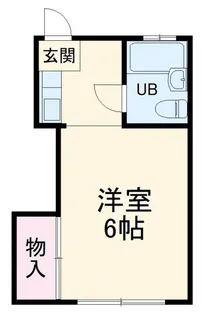 コーポ早川【2階】の間取り