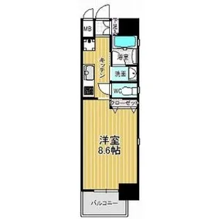 セレニティー名駅【4階】の間取り