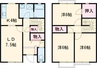 レジェンツの間取り