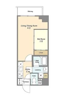 プラート宮坂【2階】の間取り