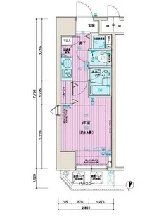 メインステージ中村橋【5階】の間取り