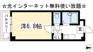 NORTH SQUARE-I【1階】の間取り