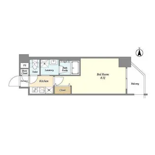 La Douceur蒲田【2階】の間取り