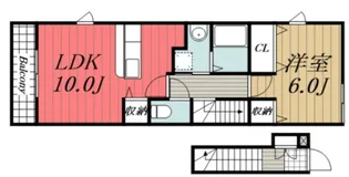 千葉県市原市玉前【アパート】の間取り