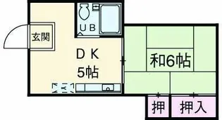 栗原荘【2階】の間取り