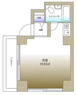 富永ビル【5階】の間取り