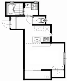 カーム名切【3階】の間取り