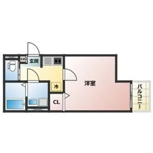 ALEGRIA草津【1階】の間取り