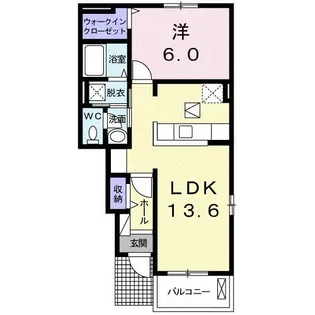 トワイライト セレーノ【1階】の間取り