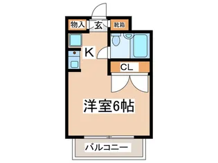 リヴィエール鶴牧【3階】の間取り