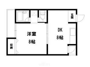 サンハウス紫野【3階】の間取り