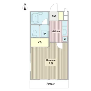 フィオーレ【2階】の間取り