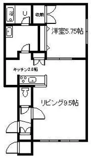 曙プレジデントII【2階】の間取り