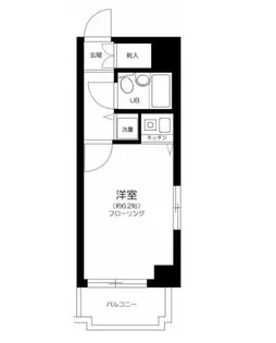 GSアネックス清澄公園【4階】の間取り