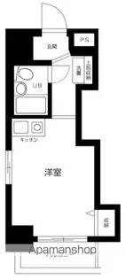 スカイコート両国【9階】の間取り